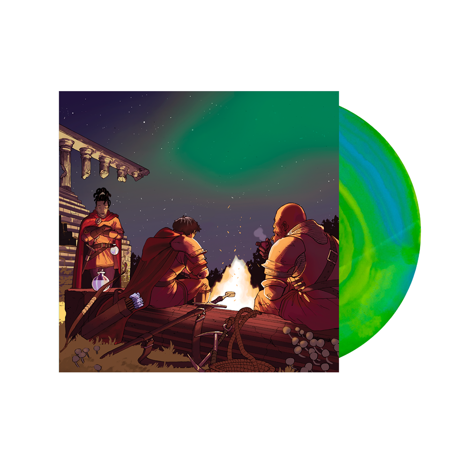 LIMITED - Tales From Cazilor Borealis Green Swirl Vinyl