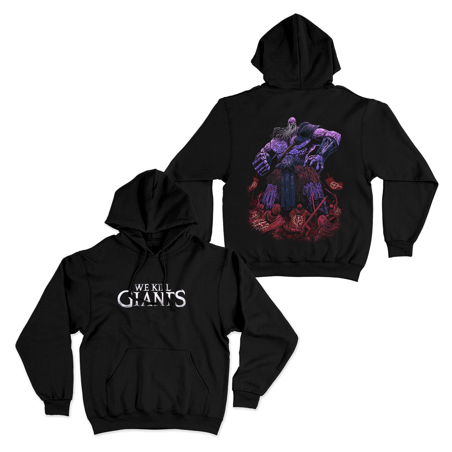We Kill Giants Black Hoodie