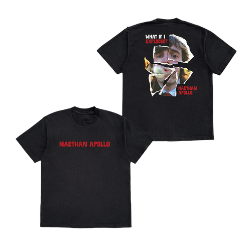 Collage Black Tee