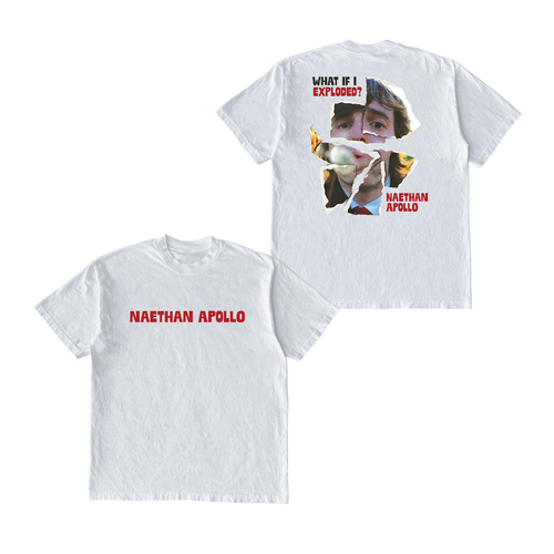 Collage White Tee