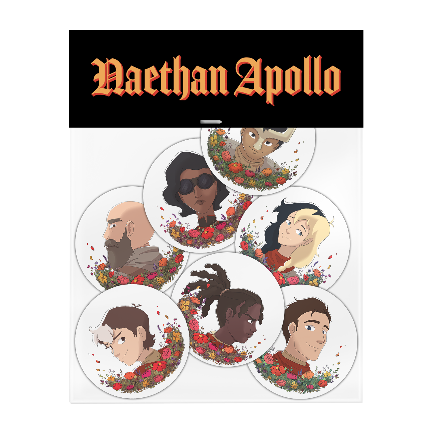 Wyldflowers Character Sticker Pack