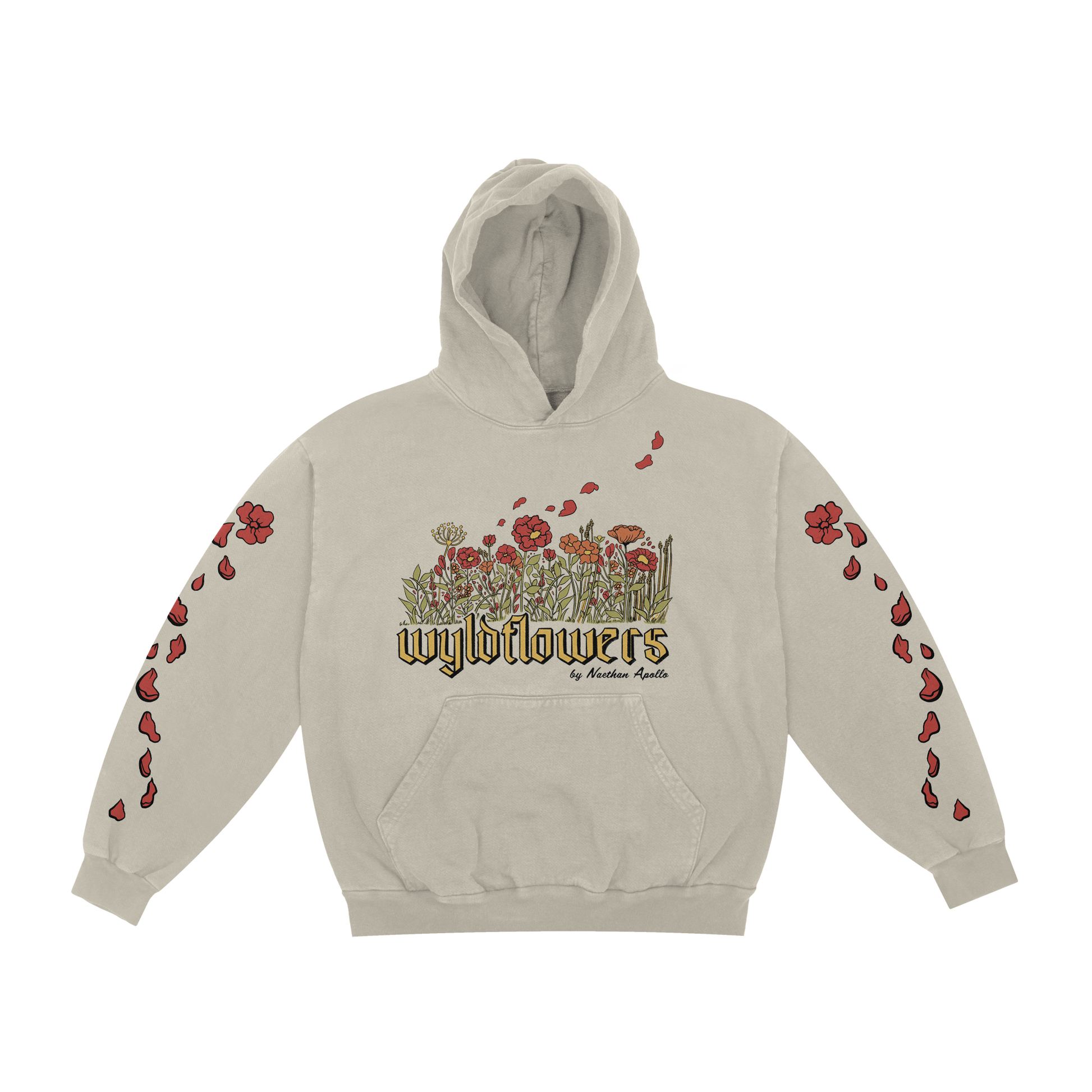 Wyldflowers Cream Hoodie